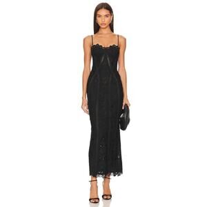 ROCOCO SAND Long Dress in Black